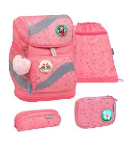 BELMIL Schulranzen Set Smarty Blue Bird