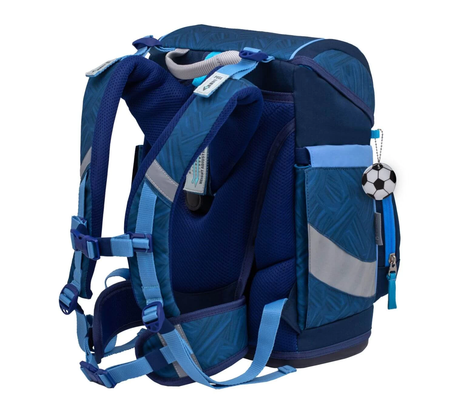 BELMIL Schulranzen Set Smarty Blue Motion Mit Regenschutz – Bild 5