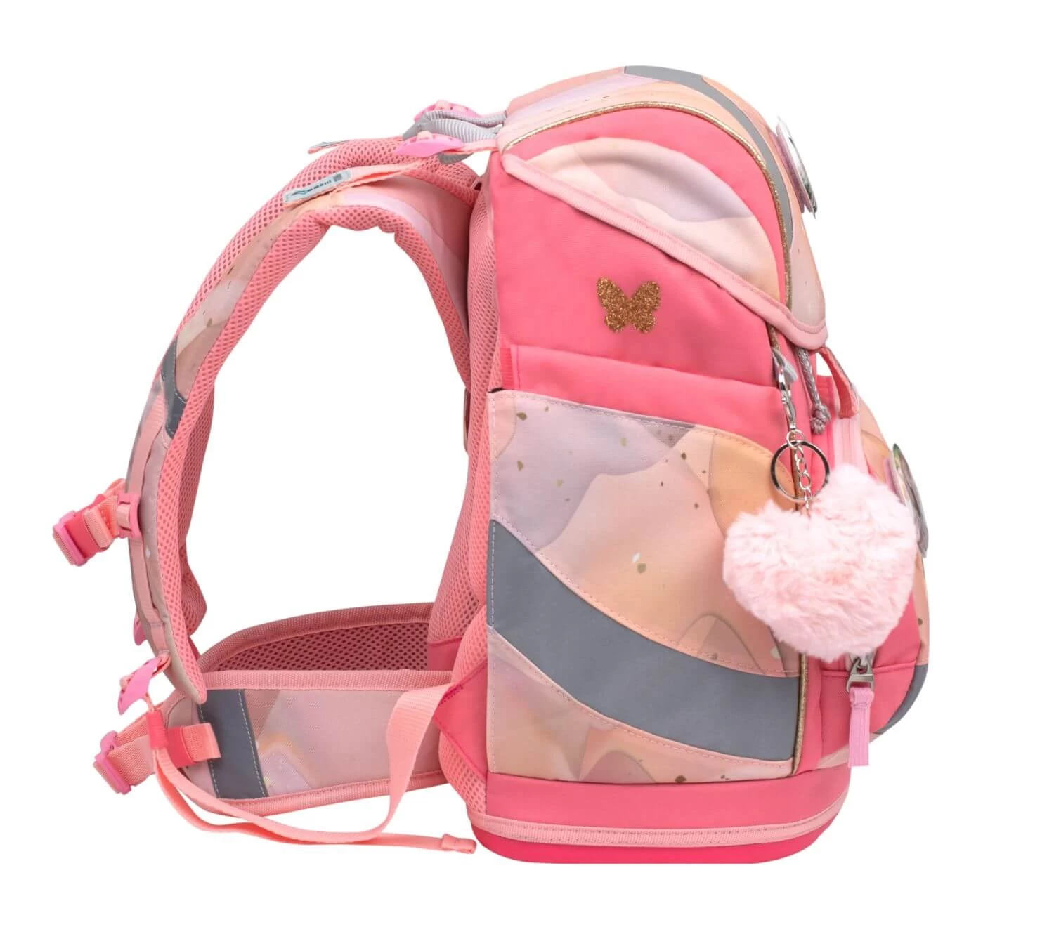 BELMIL Schulranzen Set Smarty Marble Mit Regenschutz – Bild 4