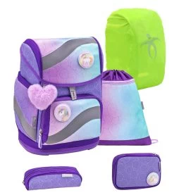 BELMIL Schulranzen Set Smarty Wonder 2 Mit Regenschutz