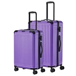 Travelite Cruise 4w Hartschalen-Trolley L+M, Lila / Flieder