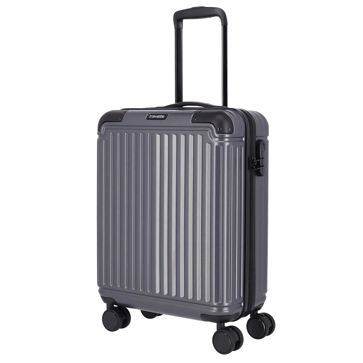 Travelite Cruise 4w Hartschalen-Trolley Set 3 Tlg., Grau / Anthrazit – Bild 3