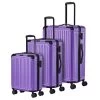 Travelite Cruise 4w Hartschalen-Trolley Set 3 Tlg., Lila / Flieder