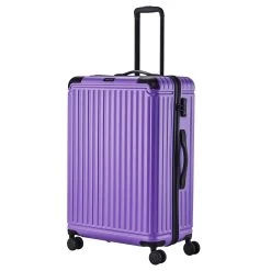 Travelite Cruise 4w Hartschalen-Trolley 77cm, Lila / Flieder