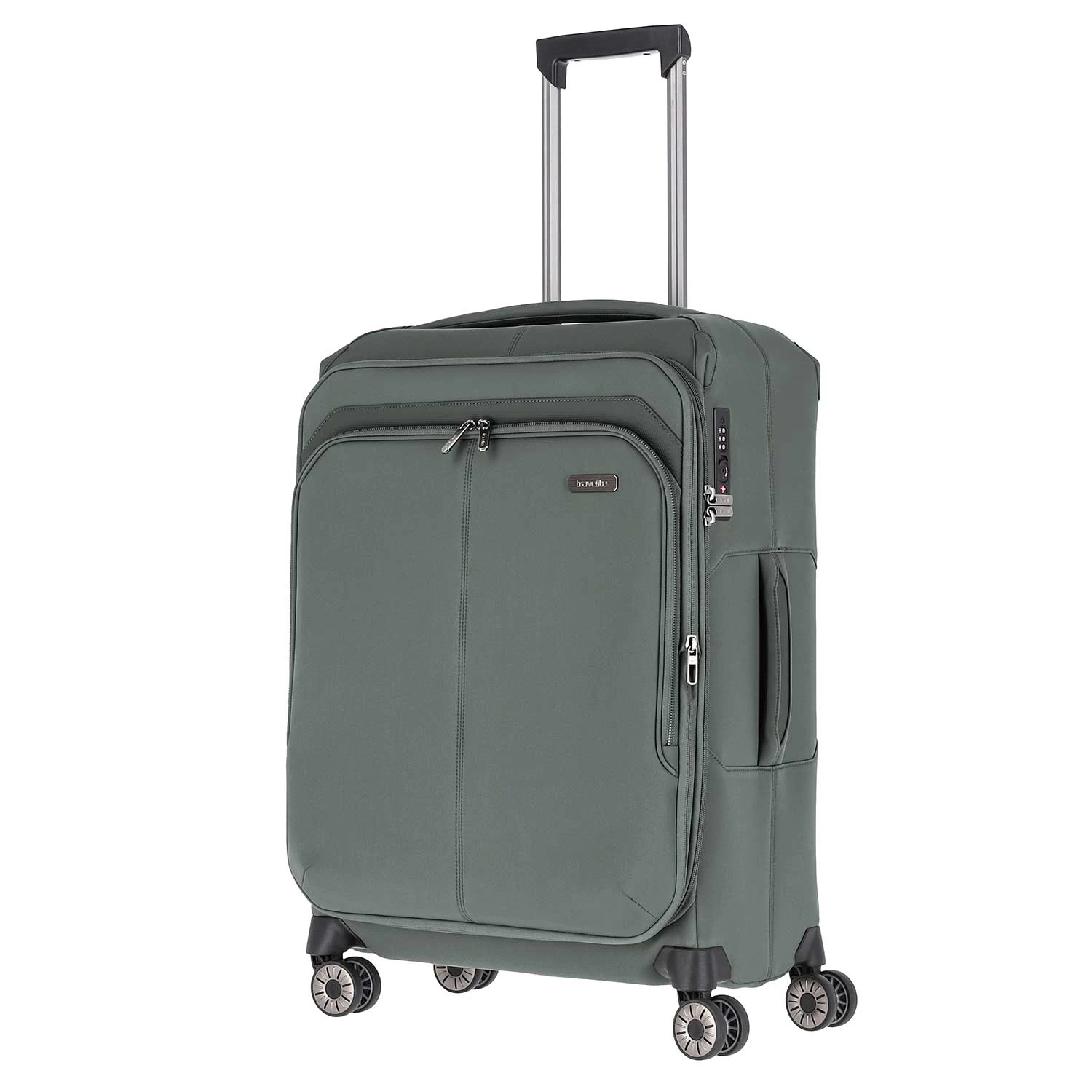 Travelite PRIIMA 4w Weichgepäck-Trolley 68cm, Oliv