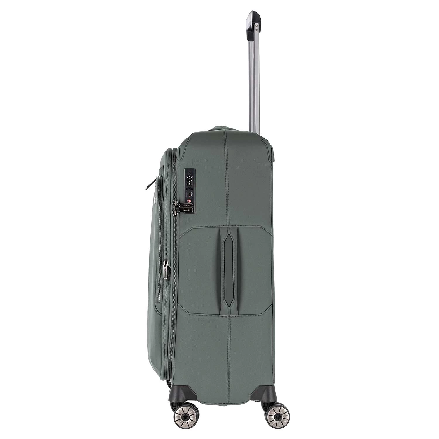 Travelite PRIIMA 4w Weichgepäck-Trolley 68cm, Oliv – Bild 6