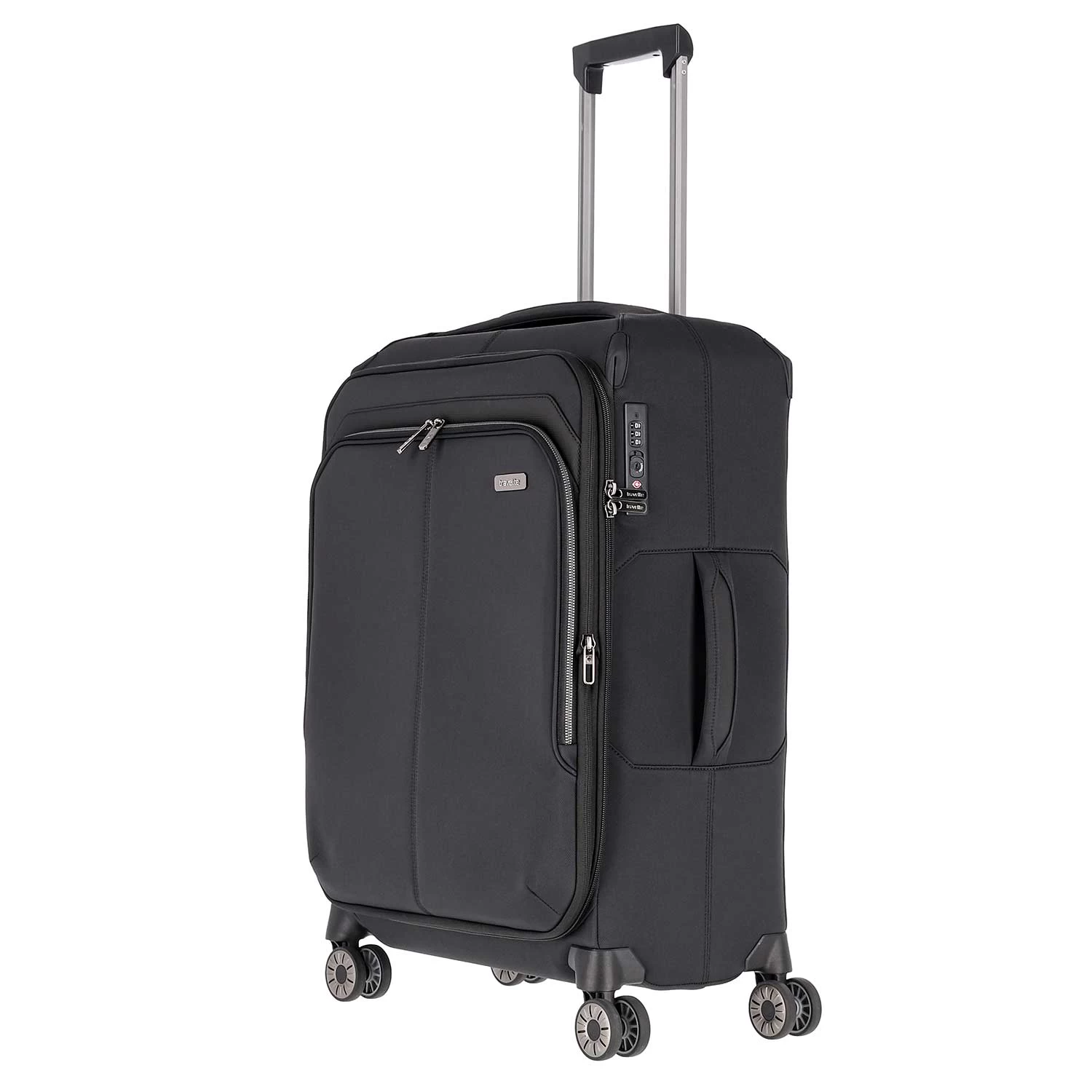 Travelite PRIIMA 4w Weichgepäck-Trolley 68cm, Schwarz – Bild 2