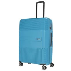 Travelite WAAL 4w 76cm Hartschalen Trolley, Türkis