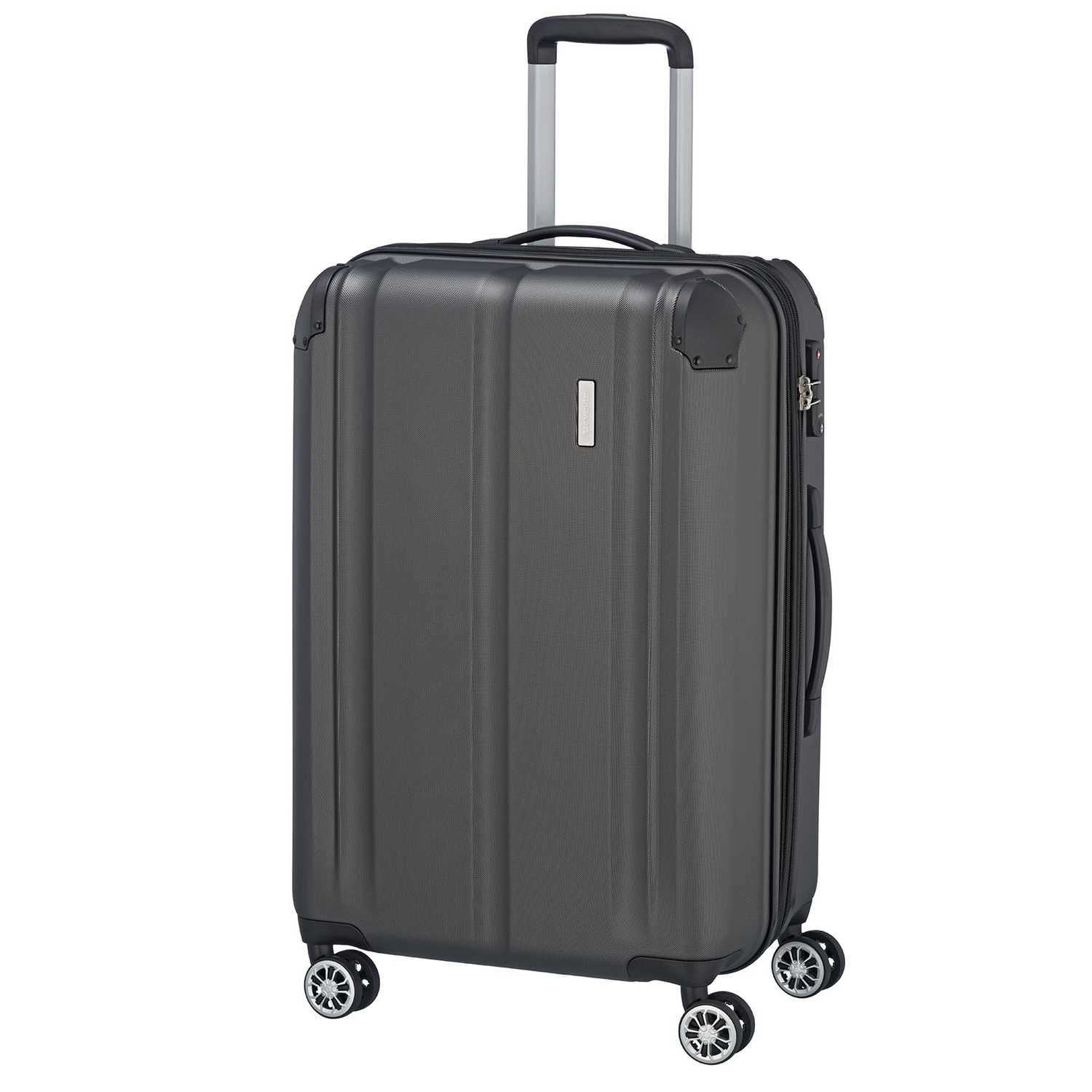 Travelite CITY Anthrazit 3 Tlg. 4w Trolley Set – Bild 3