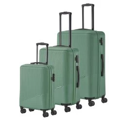 Travelite BALI 4w Trolley Set 3 Tlg. Grün