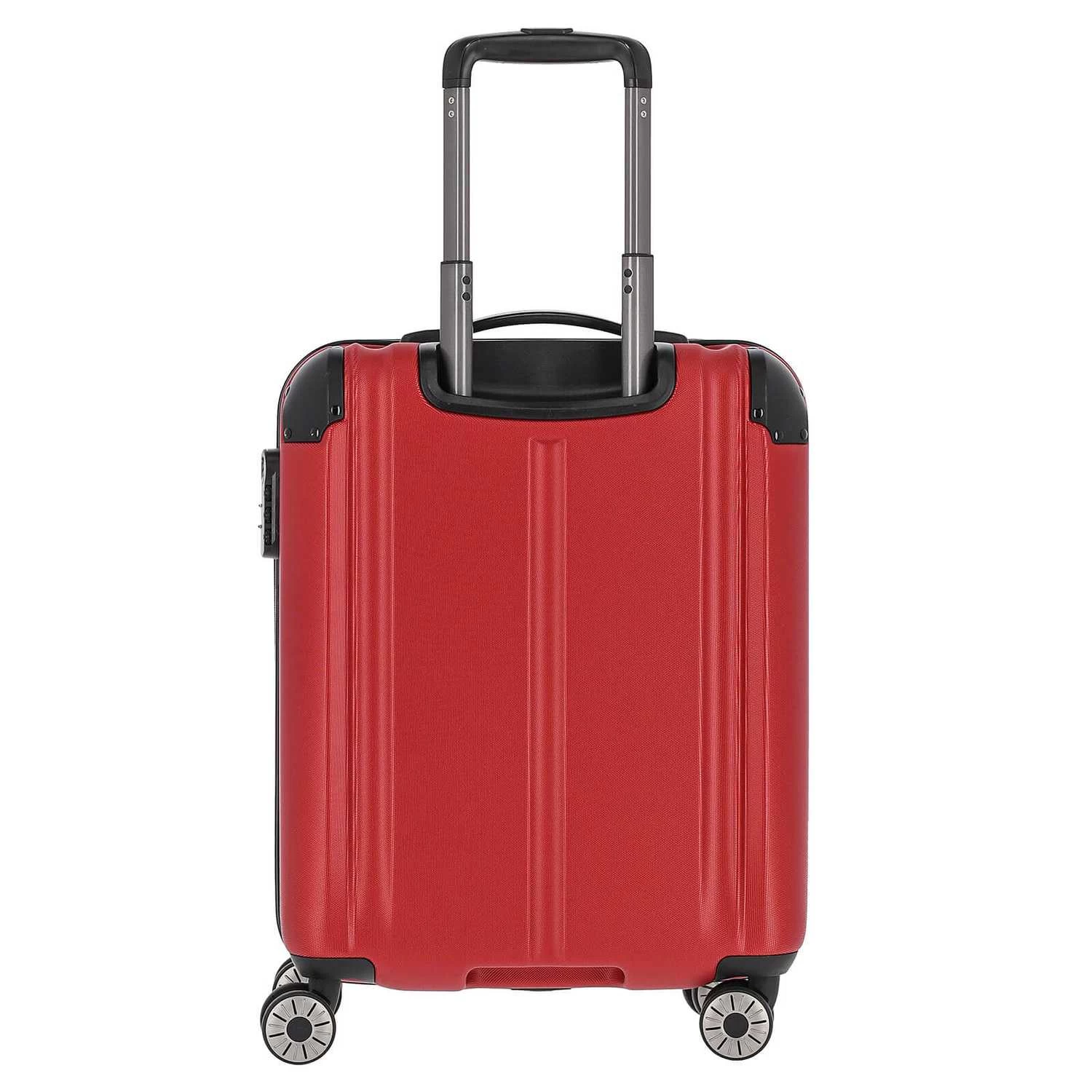 Travelite CITY 4w Rot 55cm Trolley – Bild 4