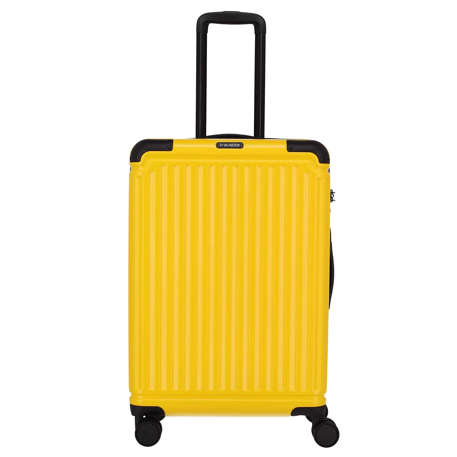 Travelite Cruise 4w Hartschalen Trolley 67cm, Gelb – Bild 2
