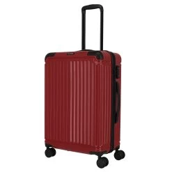 Travelite Cruise 4w Hartschalen Trolley 67cm, Weinrot / Bordeaux