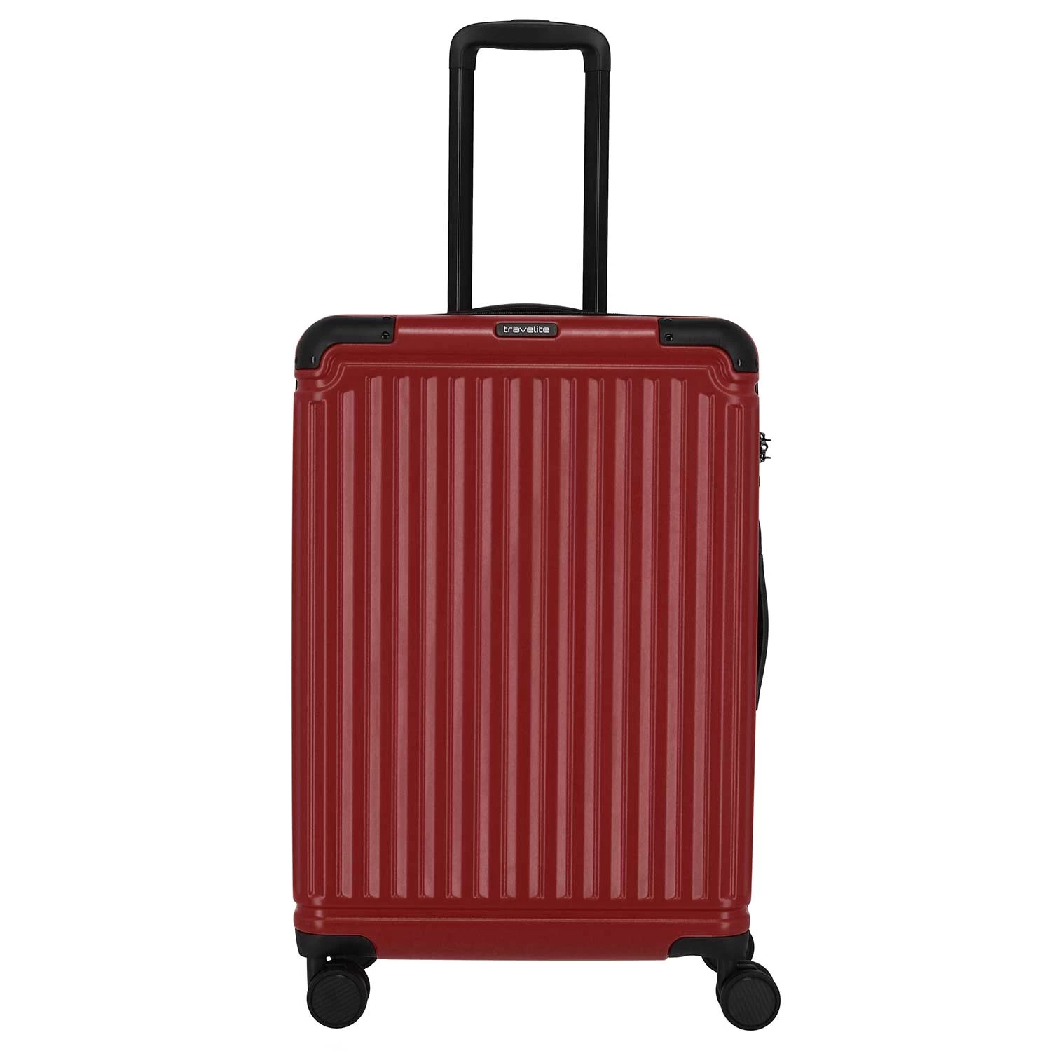 Travelite Cruise 4w Hartschalen Trolley 67cm, Weinrot / Bordeaux – Bild 2