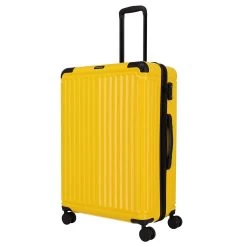 Travelite Cruise 4w Hartschalen-Trolley 77cm, Gelb
