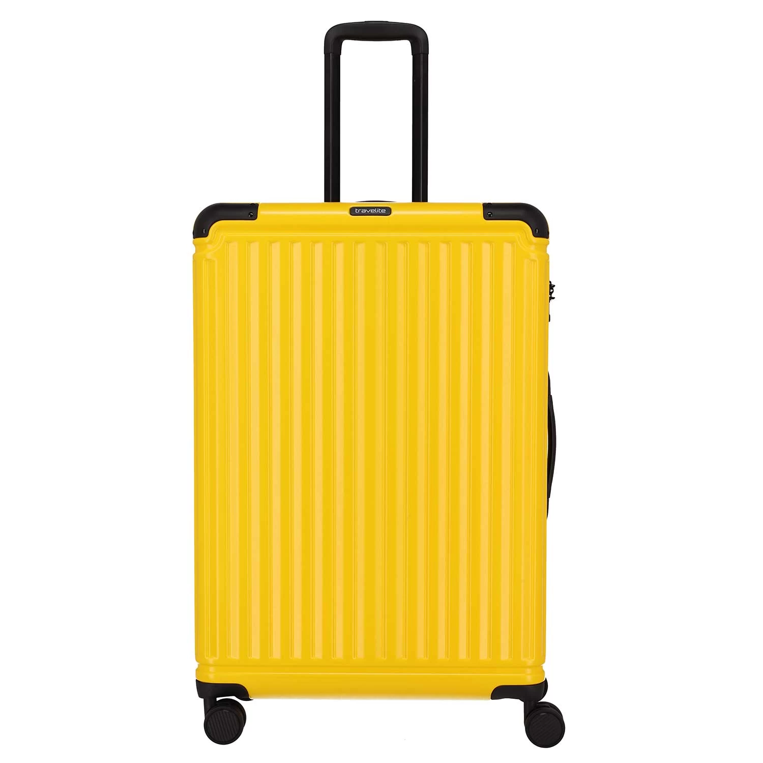 Travelite Cruise 4w Hartschalen-Trolley 77cm, Gelb – Bild 2