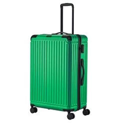 Travelite Cruise 4w Hartschalen-Trolley 77cm, Grün