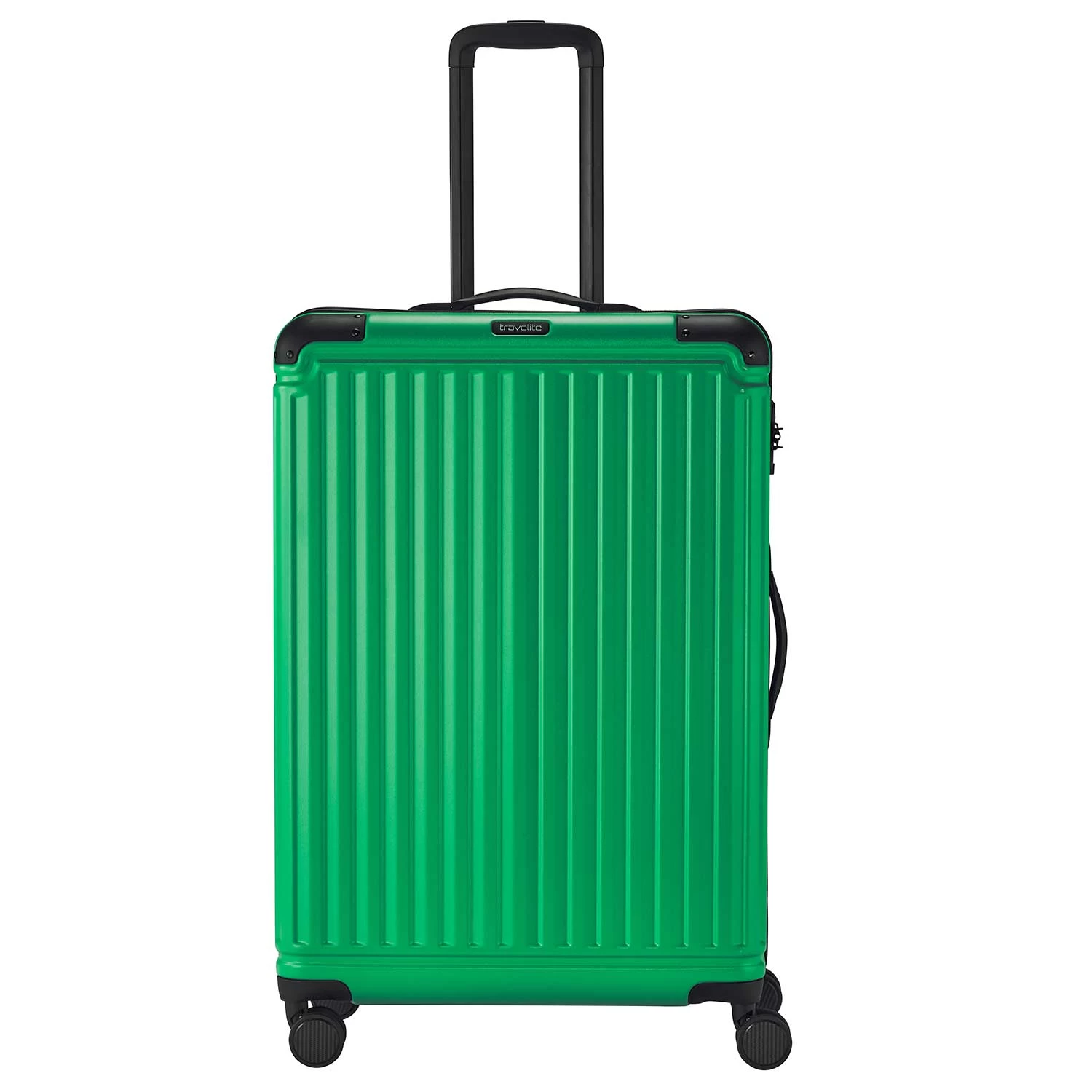 Travelite Cruise 4w Hartschalen-Trolley 77cm, Grün – Bild 2