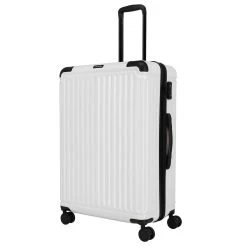 Travelite Cruise 4w Hartschalen-Trolley 77cm, Weiss