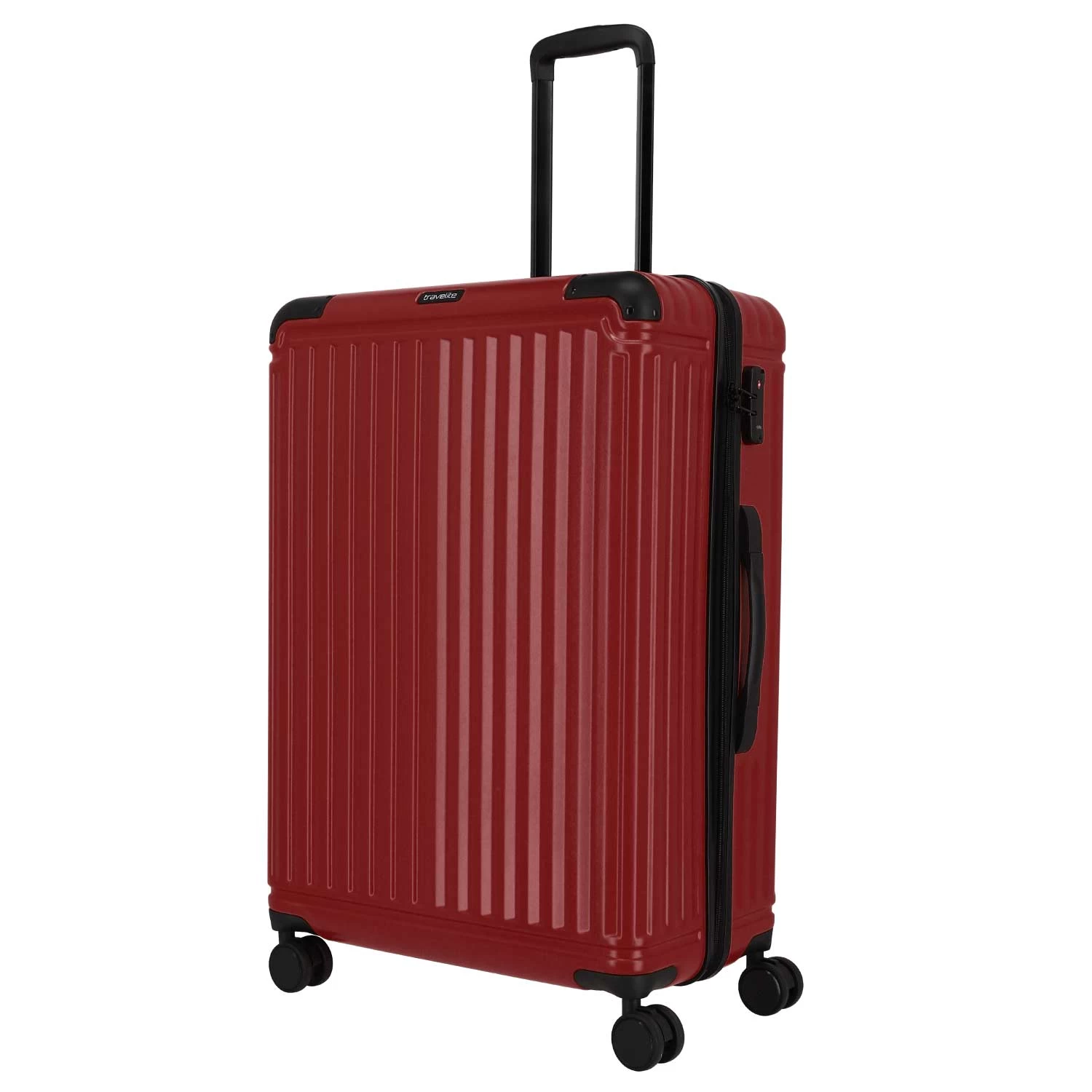 Travelite Cruise 4w Hartschalen-Trolley Set 3 Tlg., Weinrot / Bordeaux – Bild 2