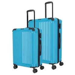 Travelite Cruise 4w Hartschalen-Trolley L+M, TĂŒrkis