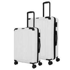 Travelite Cruise 4w Hartschalen-Trolley L+M, Weiss