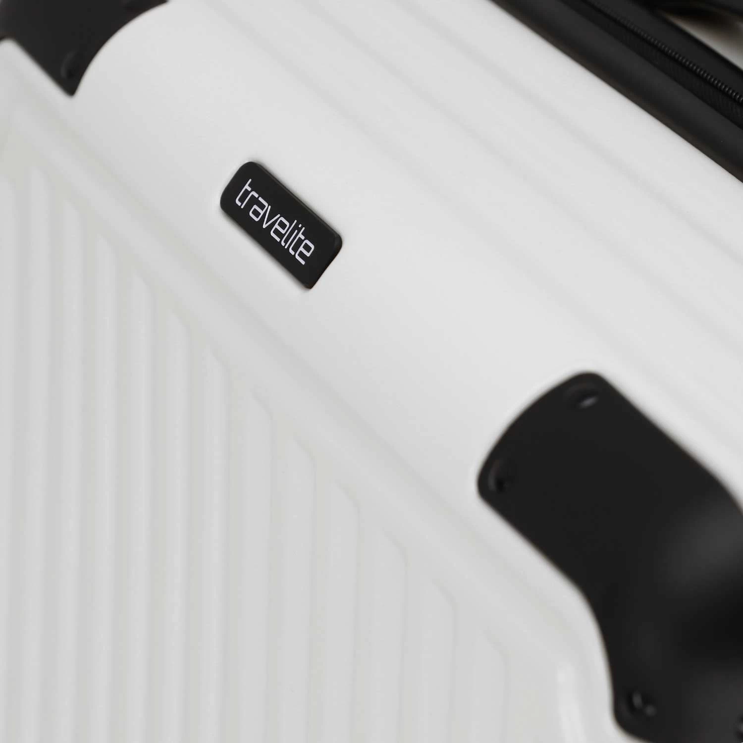 Travelite Cruise 4w Hartschalen-Trolley L+M, Weiss – Bild 8