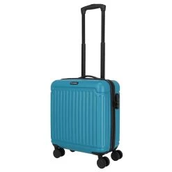 Travelite Cruise XS 45cm Hartschalen-Trolley, Türkis